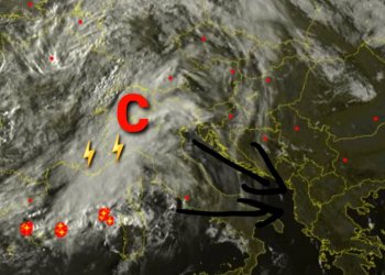 Fillon formimi i ciklonit të fuqishëm në Itali, vjen më shpejtë te ne!