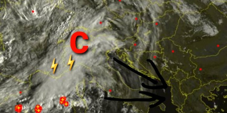 Fillon formimi i ciklonit të fuqishëm në Itali, vjen më shpejtë te ne!