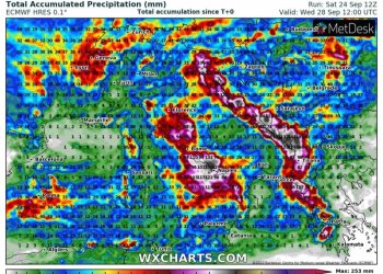Sasi të mëdha reshjesh në Ballkan!
