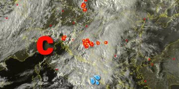 Vranësirat e dendura mbërthejnë rajonin tonë, gjatë natës reshje të dendura lokale!