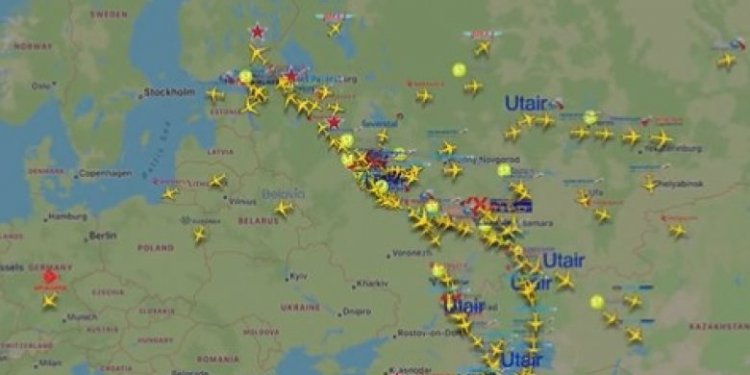 Pamje të “eksodit të aeroplanëve rusë” pas thirrjes për mobilizim!