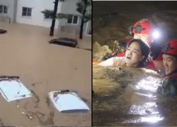 Tajfuni në Korenë e Jugu mbyt njerëz në parkingje, qindra vetura nuk kanë shpëtim nga uji