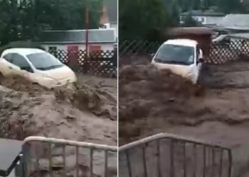 Përmbytje të mëdha në disa pjesë të Gjermanisë, shihni pamjet