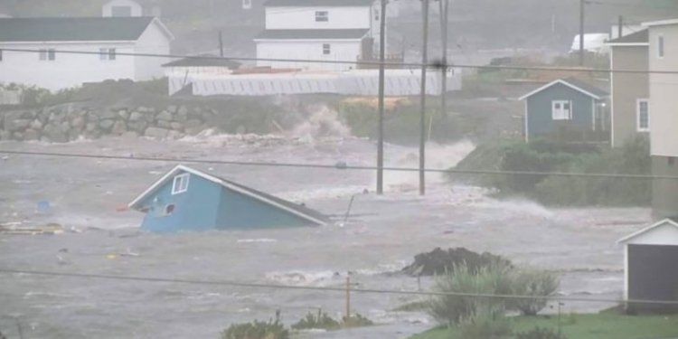 Shkatërrimet brutale dhe dëmet që la pas “Fiona” në Kanada! (Video)
