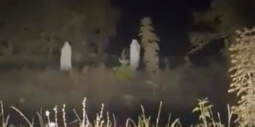 Skena të pazakonta në Bosnje – njerëz me çarçafë të bardhë që i ngjajnë ‘fantazmave’ u panë duke shëtitur mbrëmjeve