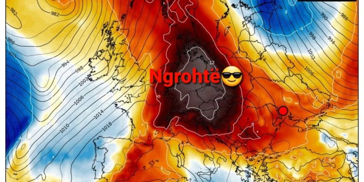 Masa mjaft e ngrohtë ajrore edhe disa ditë, por tani po i shihet fundi..!