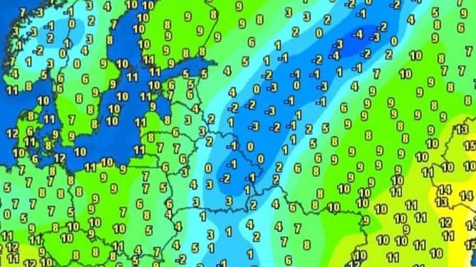 Evropë: temperaturat deri në -5 gradë Celsius!