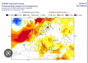 Sipas një parashikimi afatgjatë: Dimri në Evropë parashihet i butë!