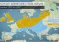AccuWeather parasheh dimër mjaft aktiv me të reshura në vendin tonë!