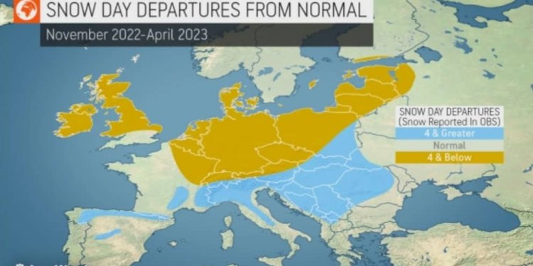 AccuWeather parasheh dimër mjaft aktiv me të reshura në vendin tonë!