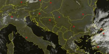 Gjendja aktuale sinoptike, “pastërti” në imazhet satelitore!