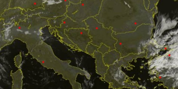 Gjendja aktuale sinoptike, “pastërti” në imazhet satelitore!