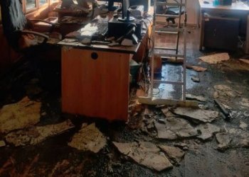 Dëmtohet rëndë objekti i Qeverisë së Kosovës!