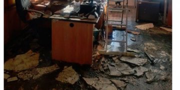 Dëmtohet rëndë objekti i Qeverisë së Kosovës!