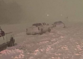 Kur dimri vjen herët, pamje nga shteti në Amerikë