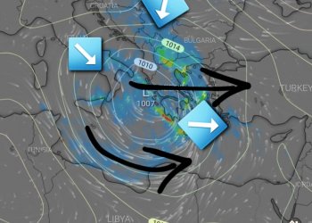 Cikloni me qendër në Detin Jon fillon të largohet!