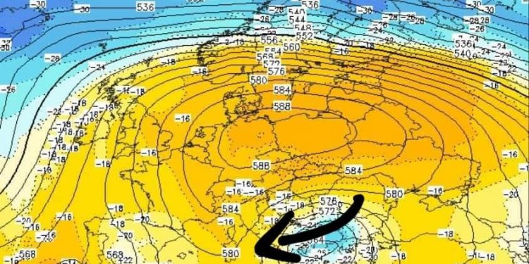 Cikloni nga Karpatet në rajonin tonë dhe në drejtim të Italisë!