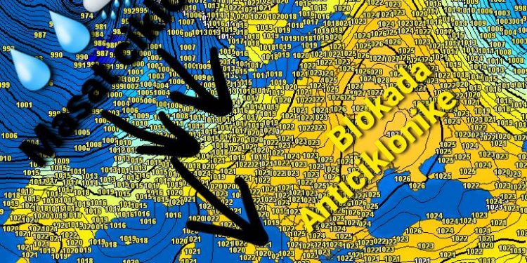 Ndryshon situata sinoptike!