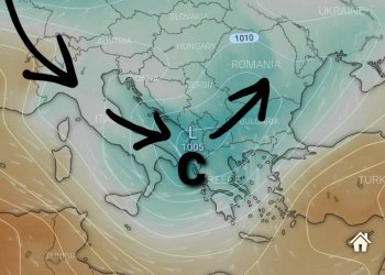 Qendra ciklonike po kalon përmes territoreve tona, reshjet vazhdojnë!