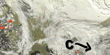 Gjendja sinoptike, reshje të reja lokale shiu, borë në malet e larta!