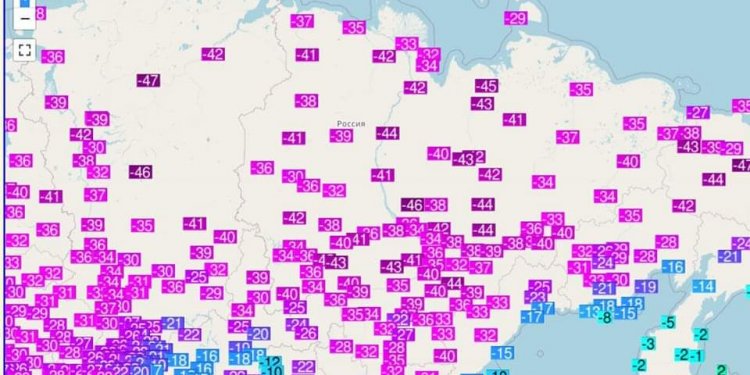 Acari brutal përfshinë Siberinë, temperatura afër -50 gradë Celsius!