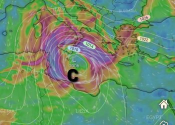 Cikloni i cili dërmoi Italinë, nesër sjellë reshje kryesisht të dobëta në rajonin tonë!