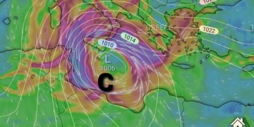 Cikloni i cili dërmoi Italinë, nesër sjellë reshje kryesisht të dobëta në rajonin tonë!