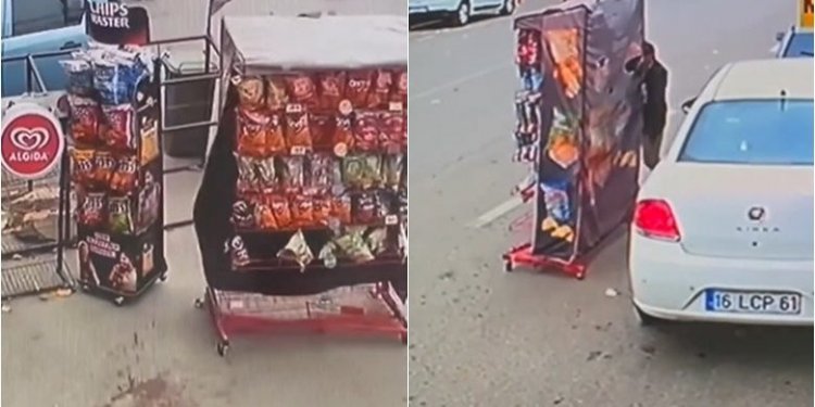 Erërat e forta në Turqi, shikoni këtë video qesharake
