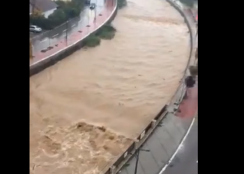 Vërshime në Pejë e Istog, Lumbardhi gati të dal nga shtrati