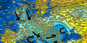 Cikloni po kalon përmes rajonit tonë!