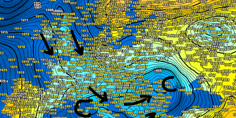 Cikloni po kalon përmes rajonit tonë!