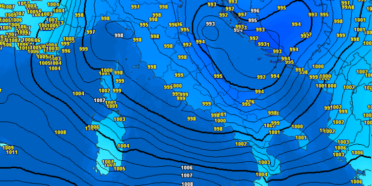 Cikloni në këto çaste!