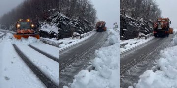 Bora zbardh veriun e Shqipërisë, ndërpritet qarkullimi rrugor në disa zona