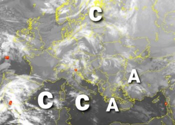 Gjendja aktuale sinoptike, vazhdon dominimi ciklonik por njëherë shumë pak reshje!