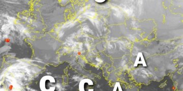 Gjendja aktuale sinoptike, vazhdon dominimi ciklonik por njëherë shumë pak reshje!