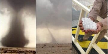Tornado e stuhi të rrëmbyeshme në Katar, tornado dhe shi me breshër goditën vendin pritës të Kupës së Botës