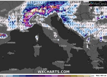 Sasia e reshjeve të borës deri të martën!