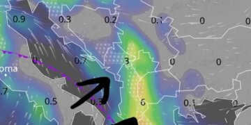 Fronti nga deti intensifikon reshjet e shiut e borës në zonat malore!