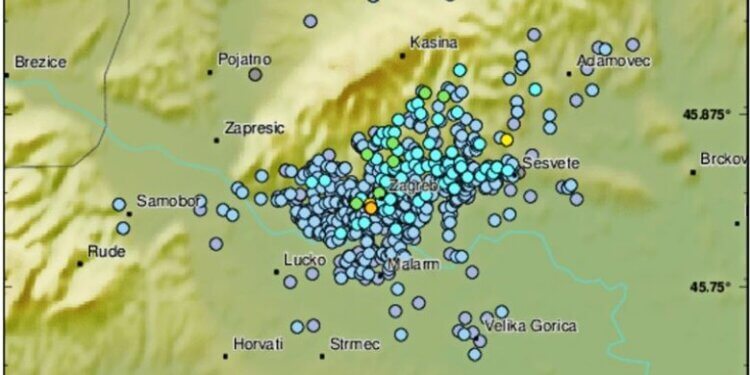 Tërmet në Zagreb, kroatët raportojnë për dridhje të forta