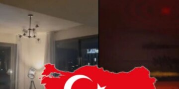 Pamjet e tërmetit të ri në Turqi, shkaktoi panik të madh (VIDEO)