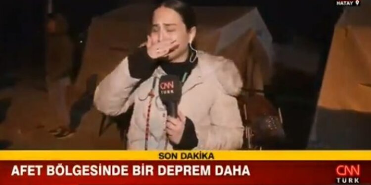 Gazetarja e CNN-t në lot pas tërmeteve të reja në Turqi: Ishte tepër i fortë!