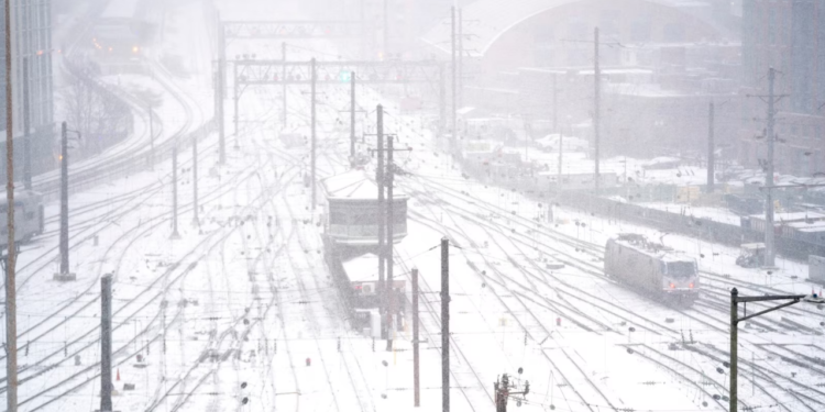 Stuhi të rrezikshme dimri përfshijnë Amerikën