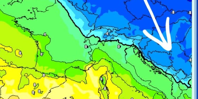 Fronti i ftohtë së shtunës!