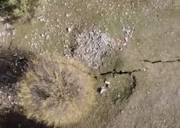 Shkrirja e borës nxjerr në pah çarjen e frikshme të tokës nga tërmeti në Turqi