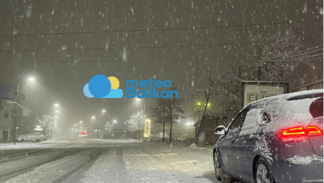 Valë e re reshjesh, çfarë moti na pret sot