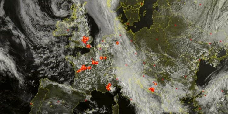 Gjendja aktuale sinoptike, Italia nuk shihet fare nga sateliti!