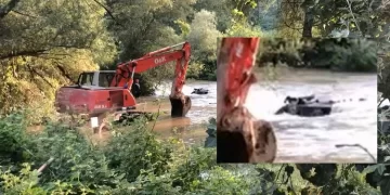 Dalin pamjet: Nxirrer vetura me të cilën ranë në Lepenc familja nga Kosova, konfirmohen dy trupa brenda