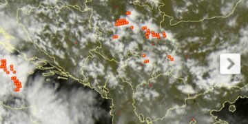 Edhe sot rrebeshe lokale, gjendja sinoptike!