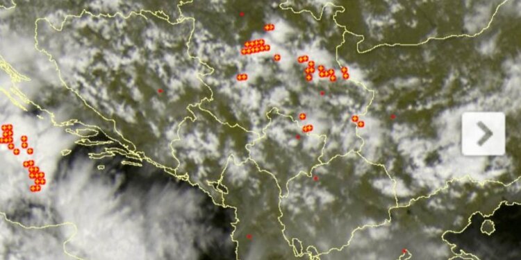 Edhe sot rrebeshe lokale, gjendja sinoptike!