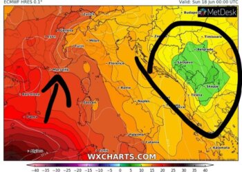 Masa e ftohtë ajrore dhe gjendja sinoptike!